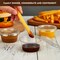 2 oz 500 pack Cups with Lids, Disposable Souffle Cups with Lids, Clear Portion Cups for Dipping Sauce